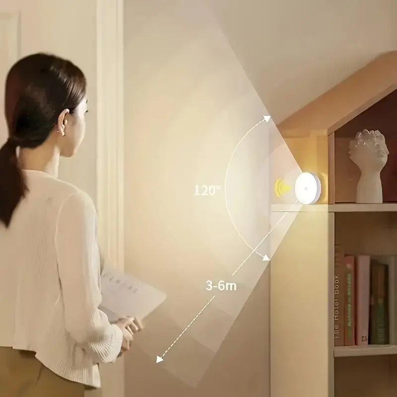 Pathfinder 4 Pack Motion Sensor Lights For Indoors
