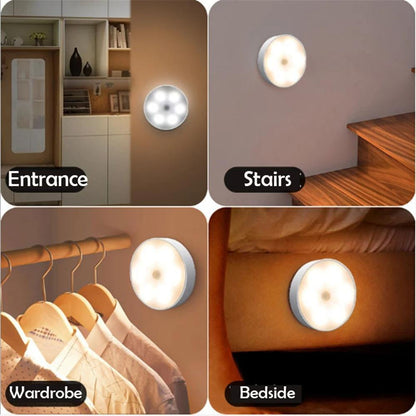 Pathfinder  4 Pack  Motion Sensor Lights For Indoors